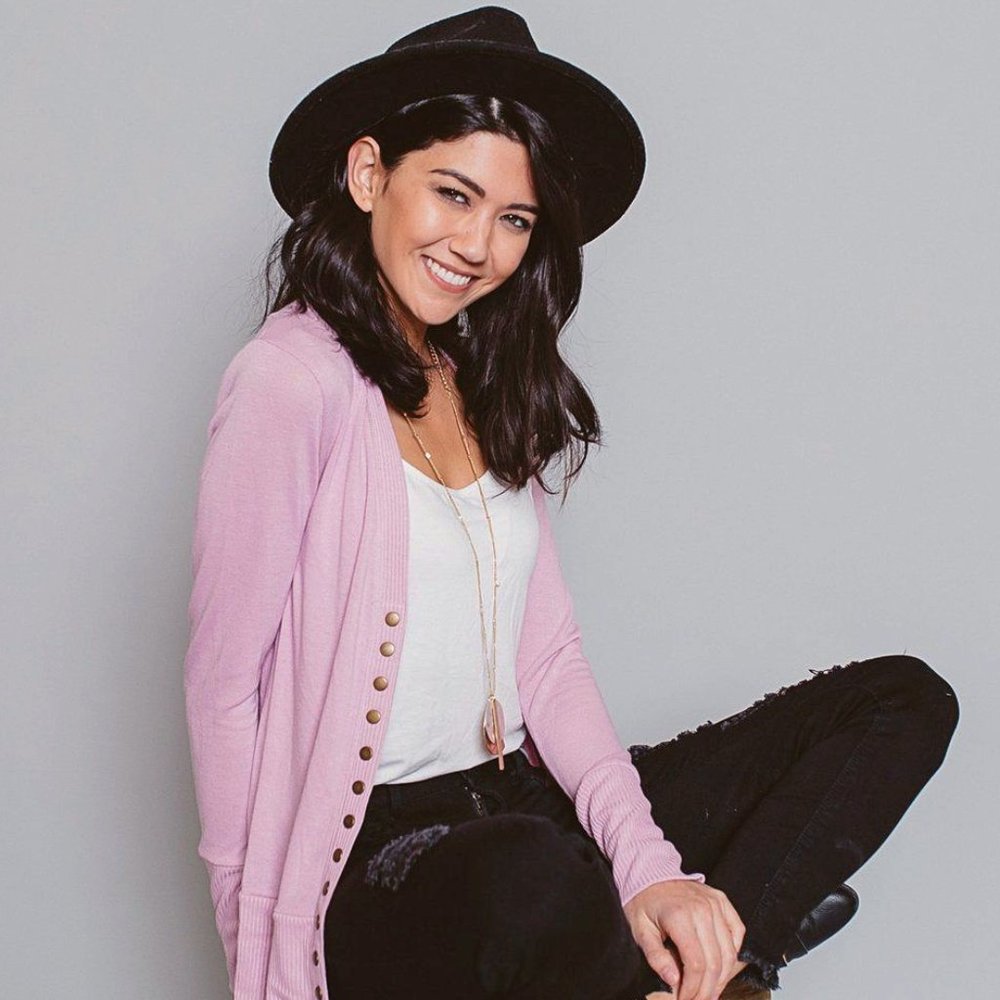 New Casual Snap Button Cardigan Mauve Pink Size Medium No Tag